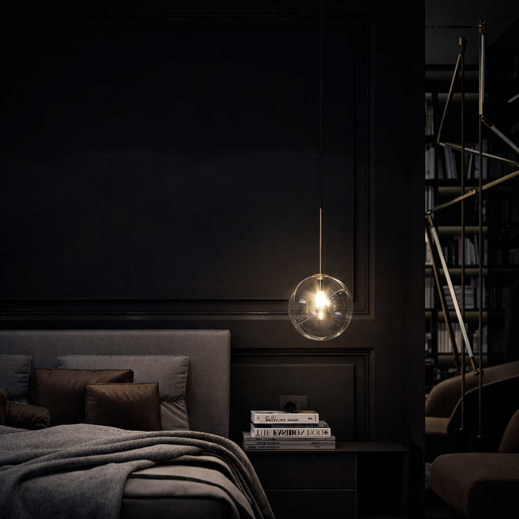 Halo Sphere Pendant Light